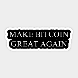 Make Bitcoin Great Again Sticker